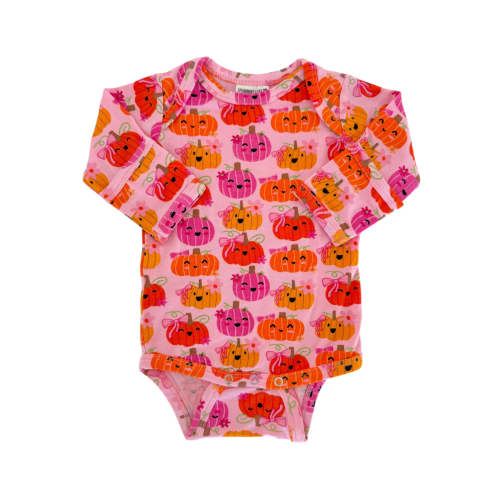 Long Sleeve Bodysuit, Pumpkin Girlies