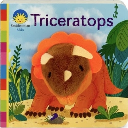 Smithsonian Kids Triceratops Puppet Book by Jaye Garnett, Angelika Scudamore, Board Book | Barnes & Noble®