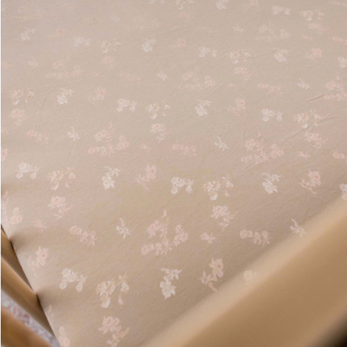 Whimsical Floral Organic Cotton BEESNUG® Fitted Crib Sheet
