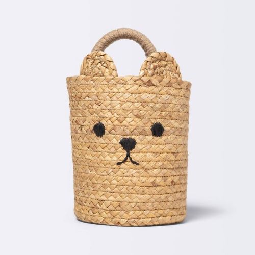 Small Hanging Bear Basket with One Handle - Cloud Island™