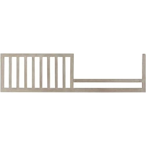 Toddler Bed Safety Guard Rail for Bel Amore & Cosi Bella Convertible Cribs by Bivona - Solid Wood Rail for Convertible Crib to Toddler Bed - Safety Guard Rail for Children (Sea Washed Pine - Channing)