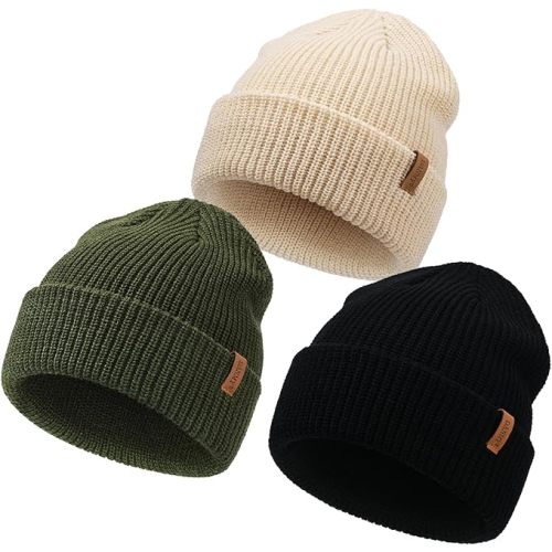 DANMY Infant Toddler Beanie Kint Hat Baby Boys Girls Beanies Kids Winter Hats Knit Children Warm Hat Caps