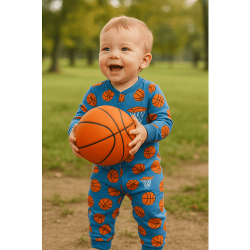 Convertible Romper Basketball