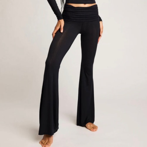 Whipped Roll Down Pant in Black – Negative Underwear