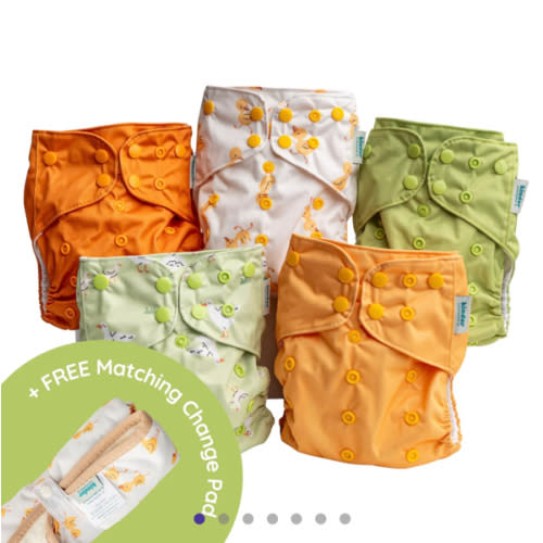 Spring Flock Value Bundle + Free Change Mat – Kinder Cloth Diaper Co.