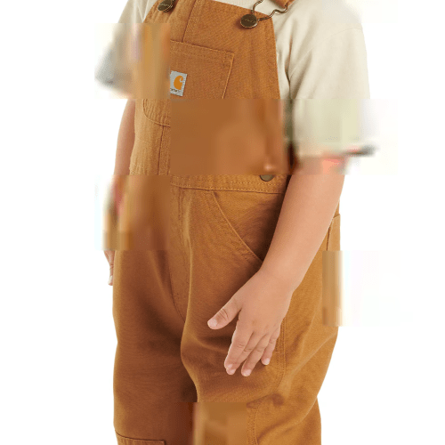 Kids' Canvas Bib Overall Flannel-Lined (Baby/Toddler) | Shop all Boys | Carhartt
