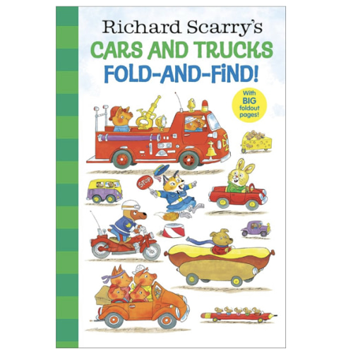 Richard Scarry's Cars and Trucks Fold-and-Find! (Richard Scarry's Busy World)