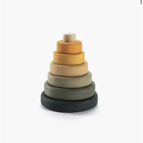 Wooden Mini Ring Stacker