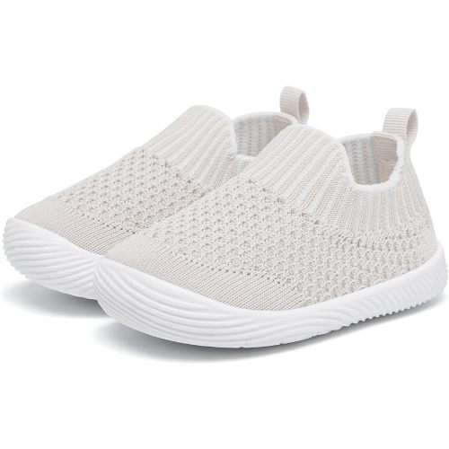MORENDL Baby Toddler Walking Socks Non-Slip Breathable Unisex Casual Sneakers