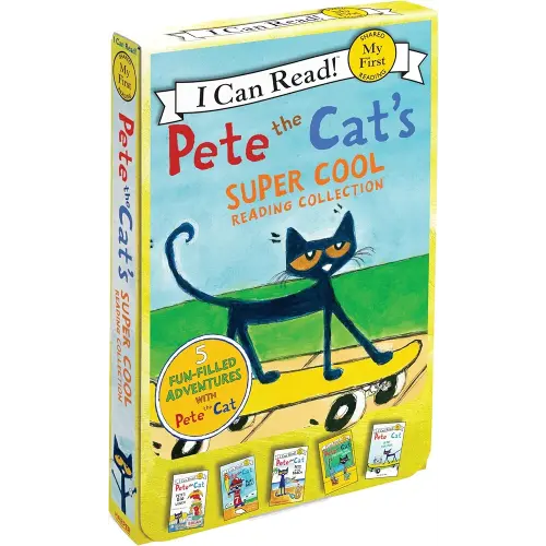 Pete the Cat's Super Cool Reading Collection: A Fun Set of Stories for Children (Ages 4-8) (My First I Can Read)