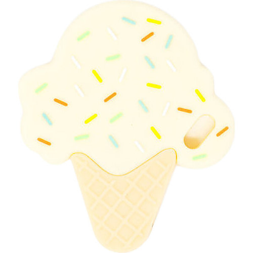 Ice Cream Teether, Vanilla - Three Hearts | Maisonette