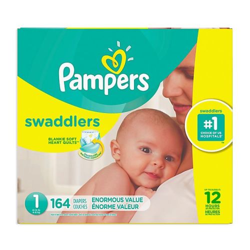 Pampers® Swaddlers™ 164-Count Size 1 Pack Diapers