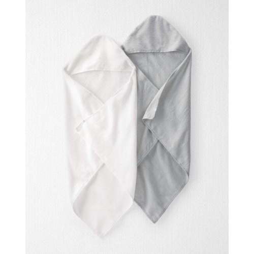 Baby 2-Pack Organic Cotton Towels - Little Planet | Carter's