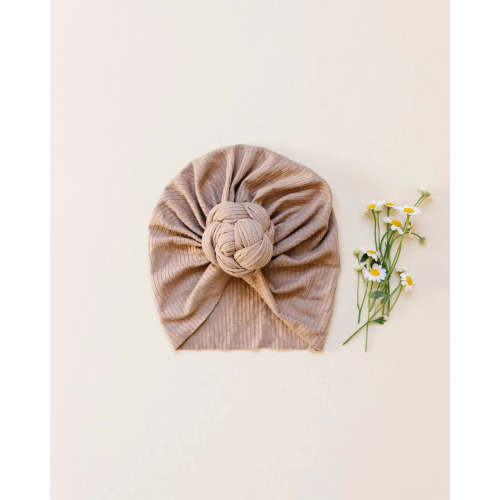 Little Knots Turban in Caramel | Reverie Threads