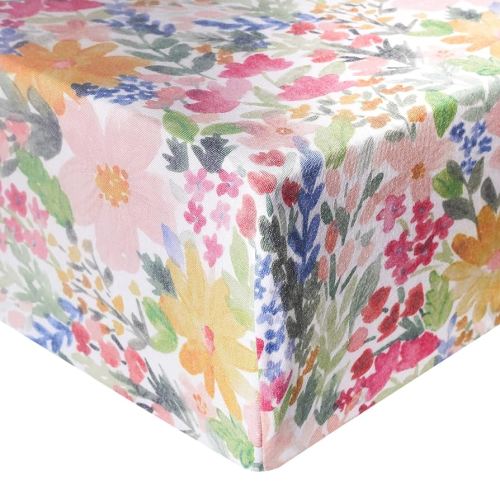 Copper Pearl Premium Knit Crib Sheets for Boys and Girls - Breathable, Soft, Fitted for Standard Mattresses - Baby Registry or Shower Gift, Lark