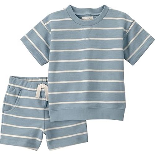 little planet by carter's unisex-baby 2-piece Shorts Set Made With Organic Cotton