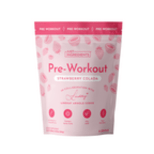 Strawberry Colada Pre-Workout by Lindsay Arnold – Just Ingredients