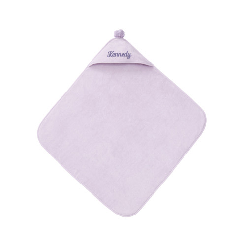 Super Soft Pom Pom Baby Hooded Towel | Pottery Barn Kids