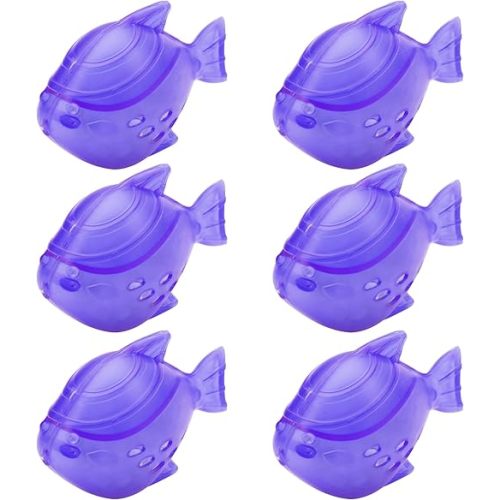 Humidifier Cleaning Fish, Tank Cleaner for Most Humidifiers, 6 Pack, Purple