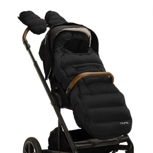 Nuna Footmuff Winter Stroller Set  - Caviar/Cognac