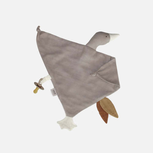 Cotton Bliki Cuddle Goose - Dove – MamaOwl