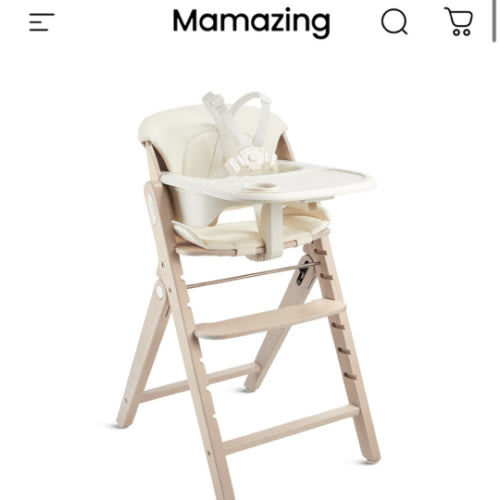 GrowPod Pro Wooden High Chair – MAMAZING