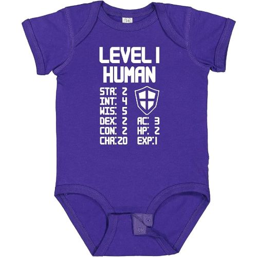 inktastic Level 1 Human Baby Bodysuit