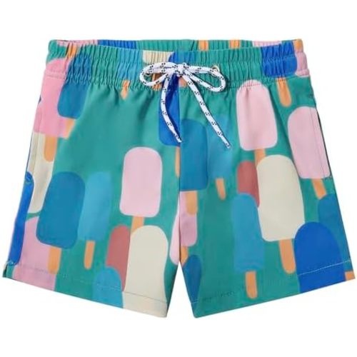 American Trends Boys Swim Trunks Toddler Swim Shorts Bathing Suit Kids Swimsuit Youth Swimwear