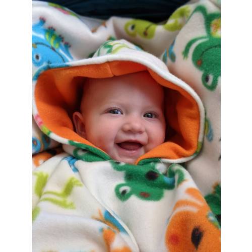 Fleece Carseat Poncho