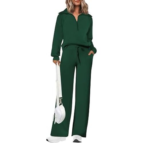 PRETTYGARDEN Women's 2 Piece Matching Lounge Set Sweatsuits