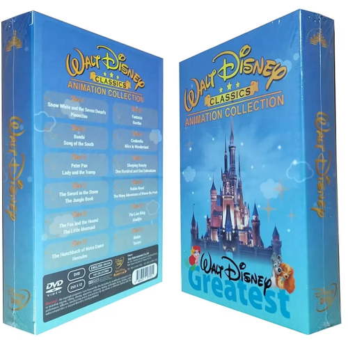 The Ultimate Collection: 24 Walt Animated Classics (12-Disc DVD Set)