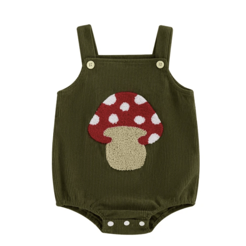 SUMMER Corduroy Romper - Hazel & Bo