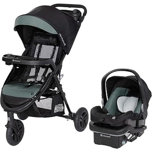 Baby Trend Passport Seasons All-Terrain Travel System, Madrid Green
