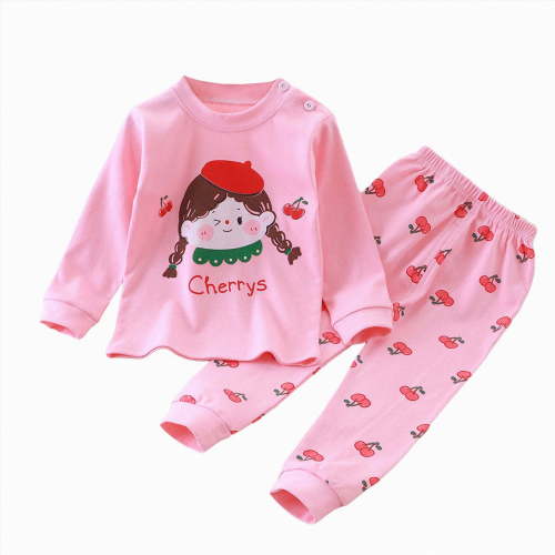 HCNTES Fall Winter Clothes Toddler Boy Outfits Long Sleeve Patchwork Sweatshirt Tops Pants 2 Piece(6-7 Years,Pink&7)