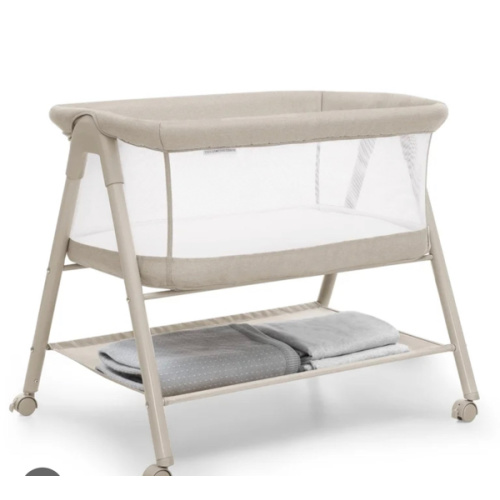 Delta Children Haven AirFlow Bassinet with Breathable Mesh and Wheels, Tan - Walmart.com