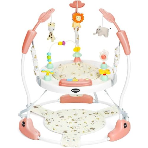 Kinder King Baby Activity Center, Music & Lights, Adjustable Heights, Pink