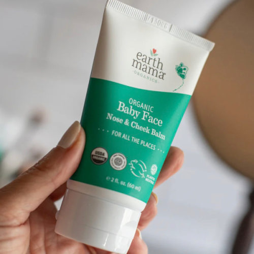 Organic Baby Face Nose & Cheek Balm | Earth Mama