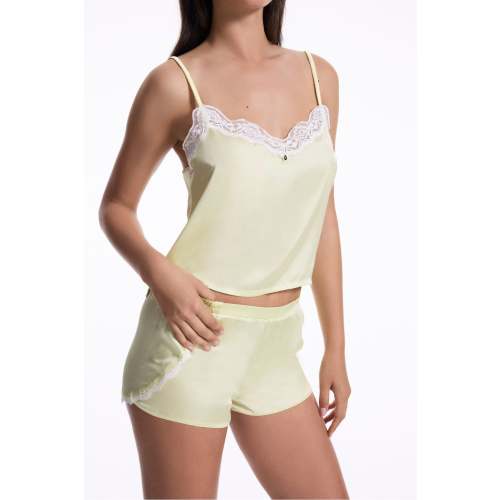 Golden Camisole Set Yellow