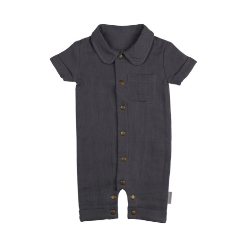 Organic Cotton Romper, 0-3M