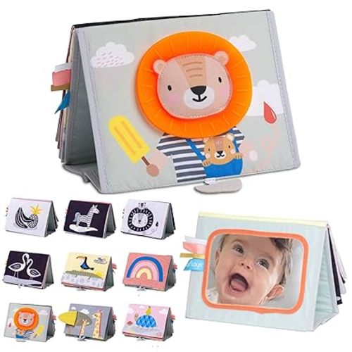 Taf Toys Savannah Infant Tummy-time Book