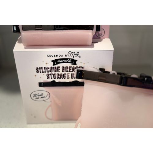 Reusable Silicone Breastmilk Storage Bags | Legendairy Milk