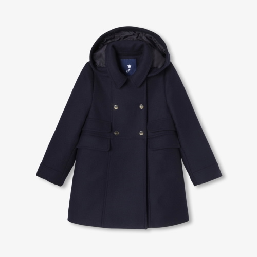 Manteau enfant fille en laine