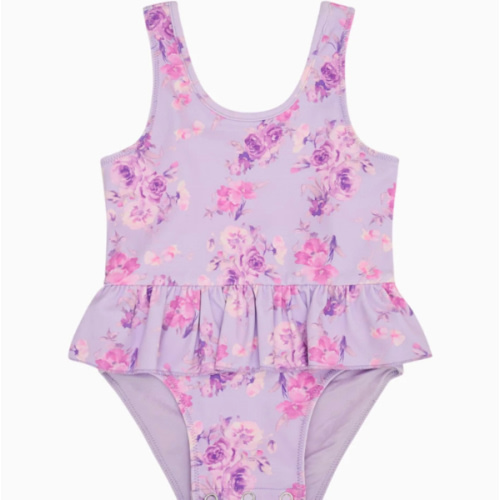 Loveshackfancy Floral Ruffle Swimsuit