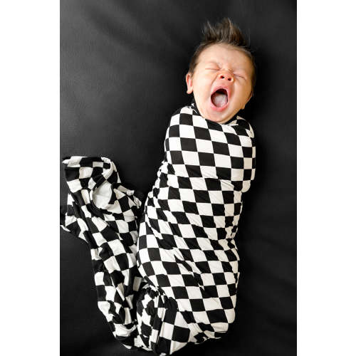 Bamboo Stretch Swaddle in Venice