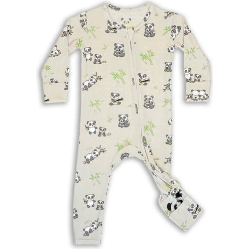 Baby Panda Convertible Footie