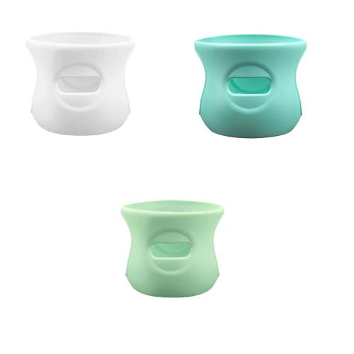 XIRQI 3Pcs Silicone Sleeves for Baby Bottle,Baby Bottle Holder,Compatible Philips Avent Glass Natural Baby Bottle,Combo