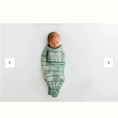 Swaddelini Sleep Sack in Deep Teal – Lila