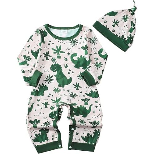 NZRVAWS Baby Boy Clothes Preemie Infant Boy Bear Outfits Jumpsuit Bodysuit Letter Print Romper