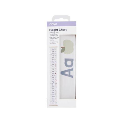 Height Chart - Multi - One Size