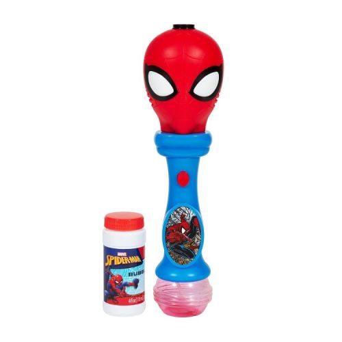 Spider-Man Lights and Sound Bubble Wand Bubble Toy